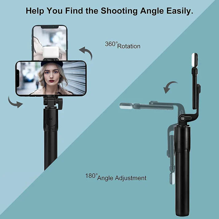 5 IN 1 Wireless Bluetooth Selfie Stick Tripod