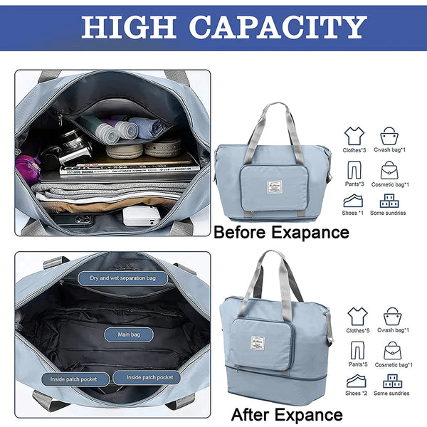 Travel Bag | Large Capacity | Duffel Bag (Water-proof)