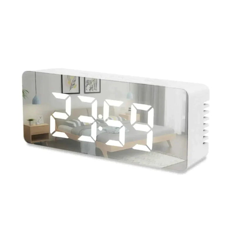 LED Mirror Alarm Clock