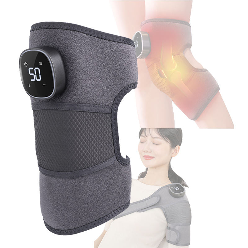 Electric Heating Knee Massager | Heat Therapy, Vibration, and Joint Pain Relief.