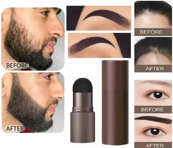 Black & Brown Hair Coloring Sponge with 😍 Eyebrow Shaper Free 😍 |