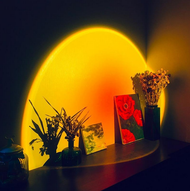 16 Colors in 1 Sunset Lamp