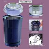 Portable Mini Mixer Grinder | One-Touch Push-Button | Stainless steel