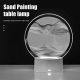 LED Sandscape - Moving Quicksand Lamp